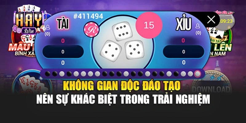 Không gian độc đáo tạo nên sự khác biệt trong trải nghiệm