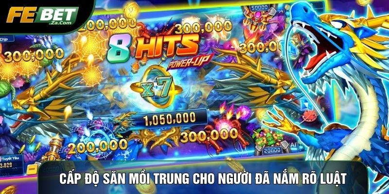 Cấp độ săn mồi trung cho người đã nắm rõ luật