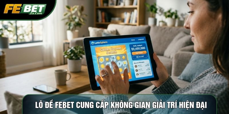 Lô đề Febet cung cấp không gian giải trí hiện đại